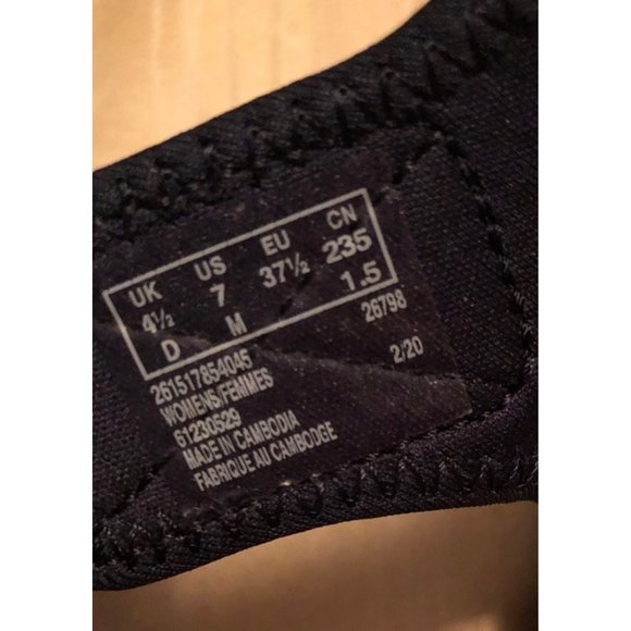 Cloudstepper by Clarks Step Cali Skye Wedge Sandals Womens Size 7M Navy Blue - Picture 7 of 7